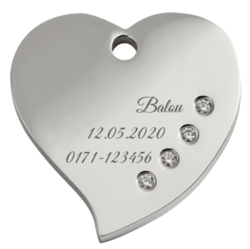 Hundemarke "Herz" Hundemarke "Herz"